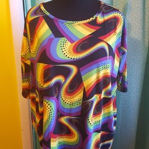 LuLaRoe Rainbow Road Irma L